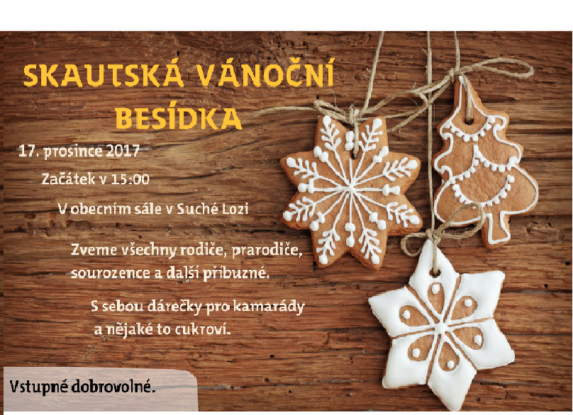 vánoční besídka